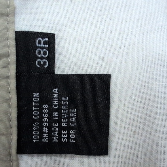 Nesi A.G. Men's Tan Wide Leg Skater Y2K Corduroy Pants - Size 38 x 31 NWOT - Picture 7 of 10